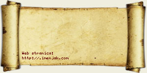 Alimpije Radić vizit kartica